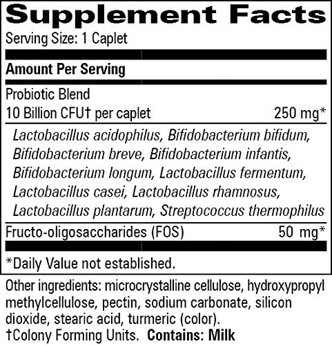 Frasco de cápsulas probióticas Progressive Labs 30 unidades
