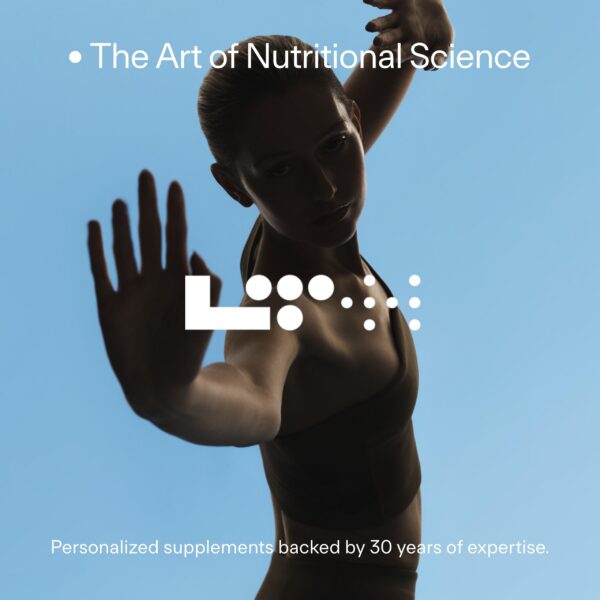 Frasco con cápsulas de probiótico Balance Multi Pro 30B