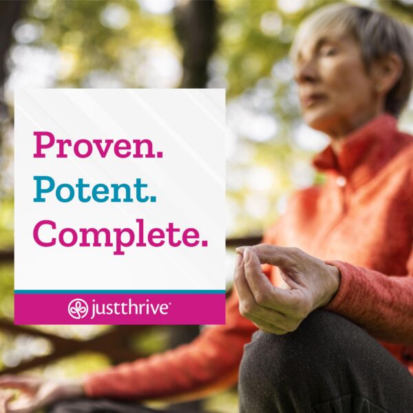 Frasco y cápsulas Vitamina K2-7 Just Thrive