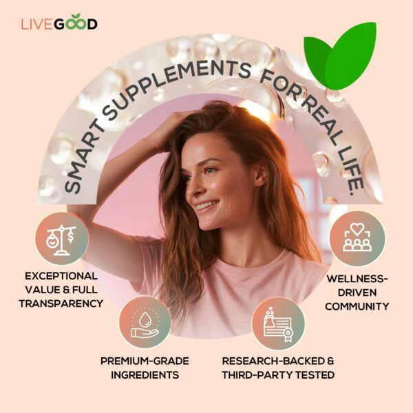 Frasco colágeno sobre fondo blanco