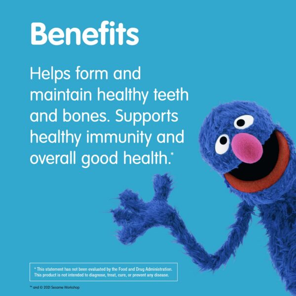 Version 1.0.0 Frasco completo de gomitas Sesame Street para niños