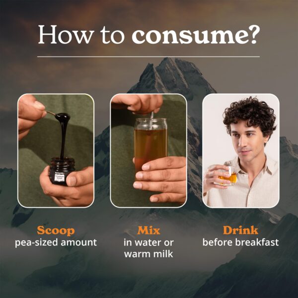 Version 1.0.0 Frasco y cuchara con resina pura de shilajit Better Alt