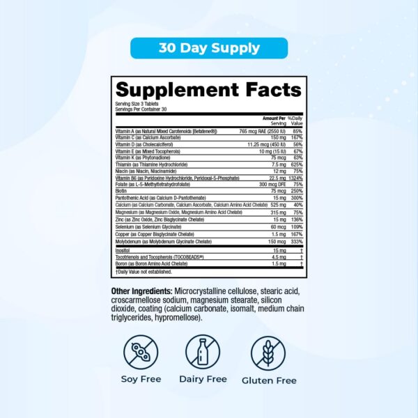 Version 1.0.0 Frasco con etiqueta y cápsulas