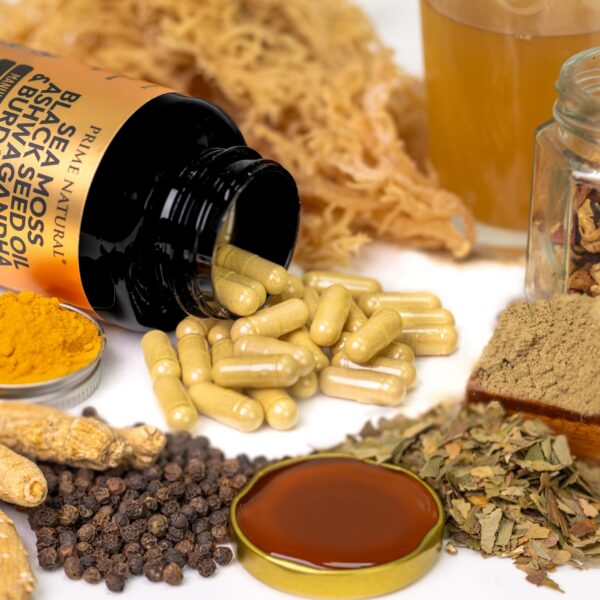 Frasco con etiqueta clara