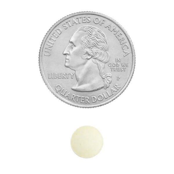 Frasco y etiqueta Folato Spring Valley