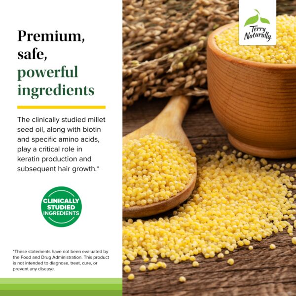 Frasco y etiqueta Hair Renew Terry Naturally