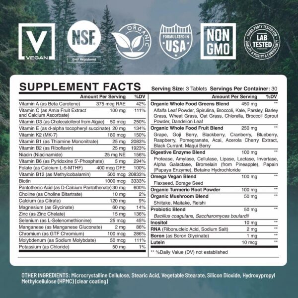 Frasco y etiqueta en primer plano