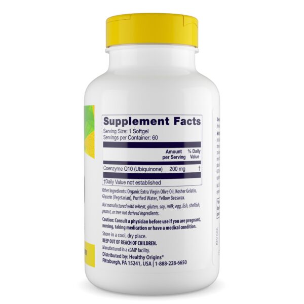 Frasco con etiqueta sin OGM