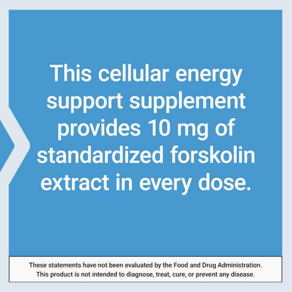 Frasco de Forskolin Life Extension mostrando la tapa