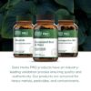 Frasco Gaia Herbs PRO en fondo blanco