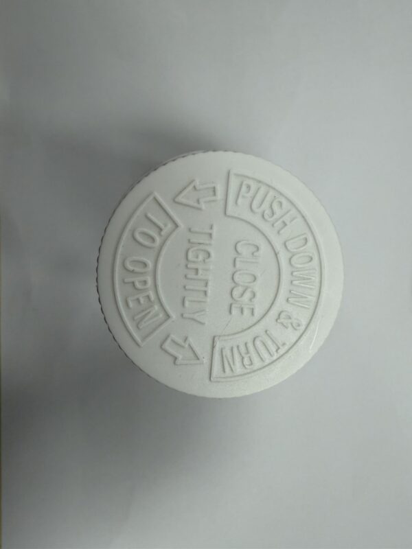 Frasco de gominolas con tapa