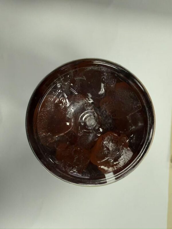 Frasco de gominolas en estante