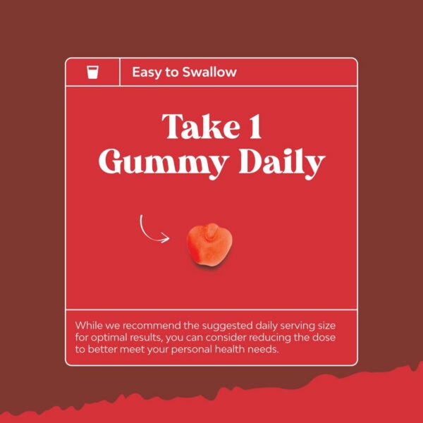 Frasco gomitas de vinagre de manzana Natures Craft rojo