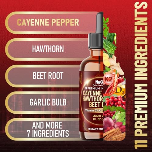 Version 1.0.0 Frasco con gotas líquidas NUQIIT y descripción de beneficios