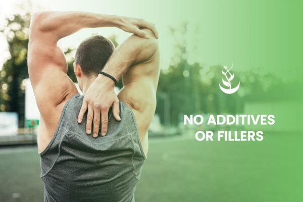 Frasco grande cápsulas hoja de alfalfa sin aditivos