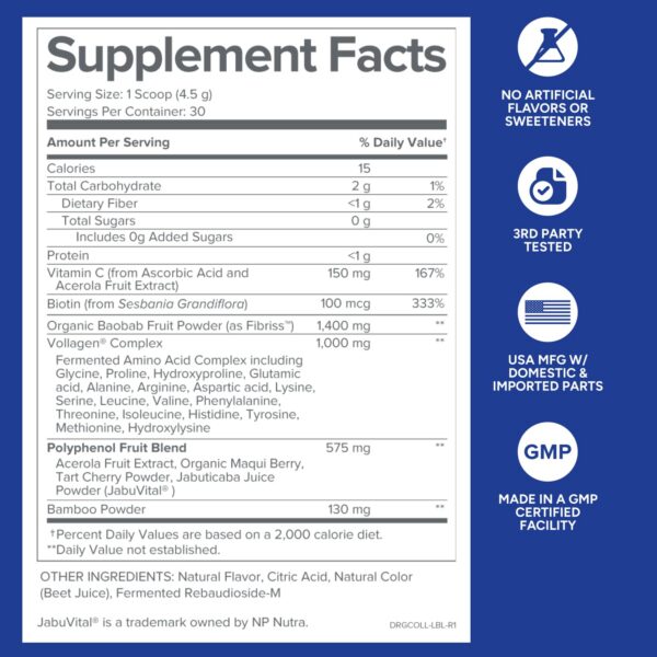 Frasco de Gundry MD Phyto Collagen Complex cerrado