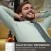 Frasco Herbalogic Quiet Mind presentación lateral gotas naturales