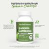 Frasco Herbsforever Garcinia Cambogia 90 cápsulas vegetales