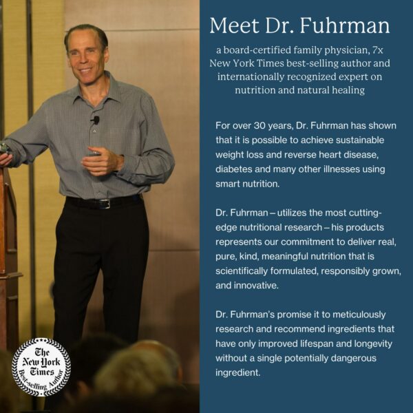 Version 1.0.0 Etiqueta suplemento Dr. Fuhrman mujer 50+ multivitaminico