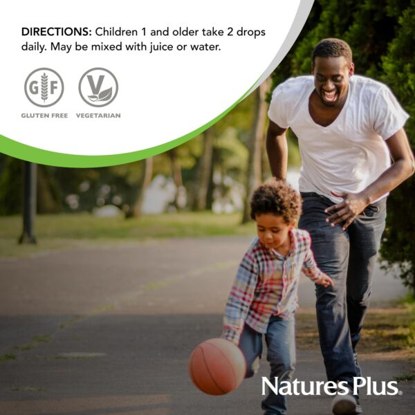 Version 1.0.0 Frasco lateral gotas vitamina d3 para niños naturesplus