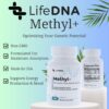 Frasco lateral LIFEDNA Methyl+ multivitamínico metilado