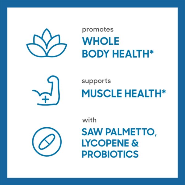 Vista lateral del frasco Rainbow Light multivitamínico hombre 50+