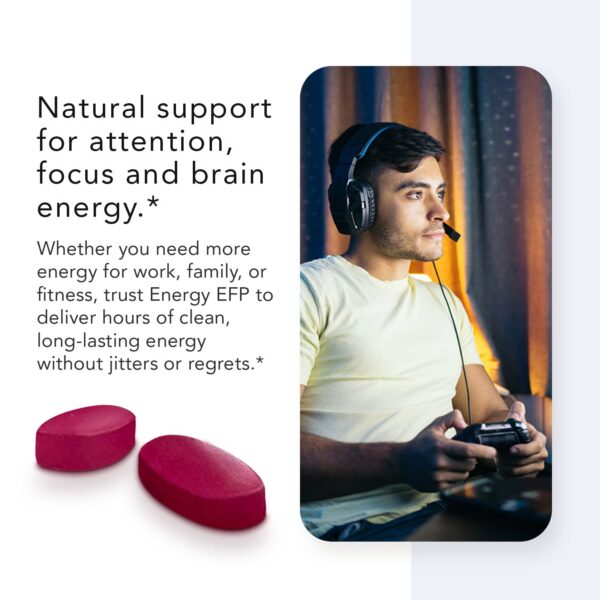 Frasco Nugevity Energy EFP para apoyo cerebral y físico