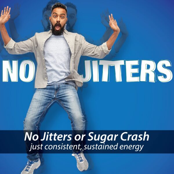 Frasco de pastillas Energize para energía prolongada