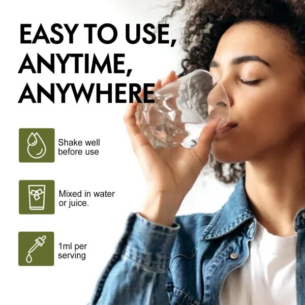 Frasco portátil de gotas líquidas FIOLIVAD Usnea