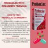 Frasco Probaclac probióticos para flora intestinal saludable y bienestar