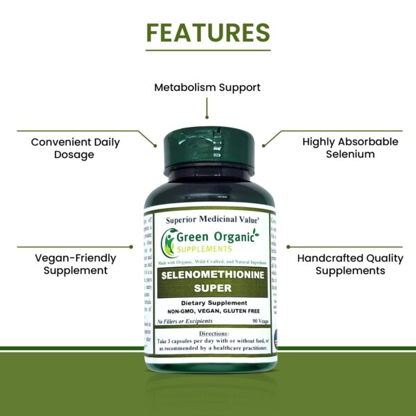 Version 1.0.0 Frasco de selenio en caja sobre fondo blanco