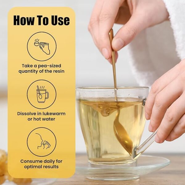 Frasco shilajit sellado