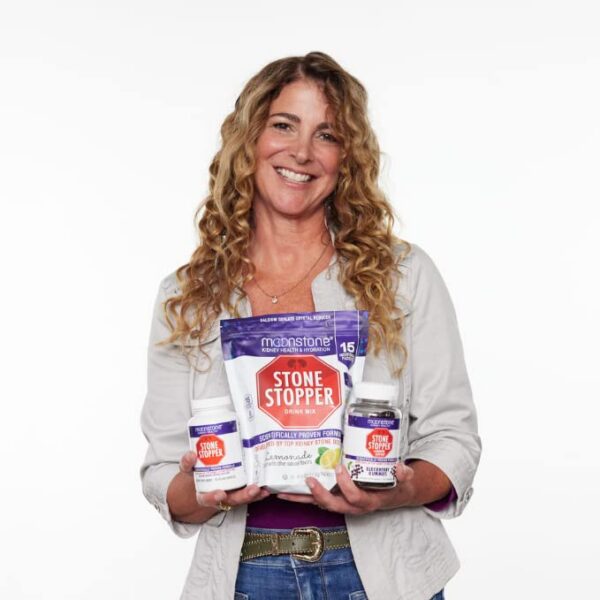 Frasco Stone Stopper para mantener salud renal y prevencion cálculos