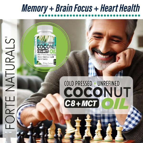 Version 1.0.0 Frasco de suplemento FORTE NATURALS con etiqueta