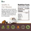 Frasco de suplemento antioxidante Chaga Siberiano Sayan