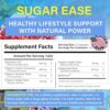 Frasco suplemento para apoyo metabólico Sugar Ease