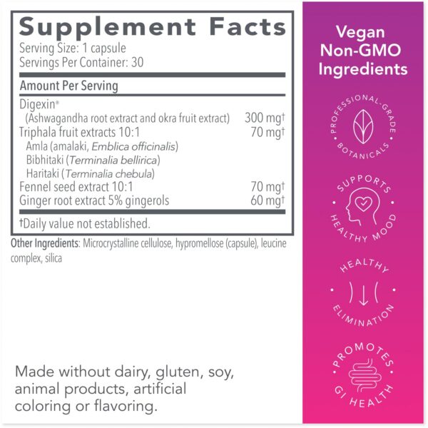 Frasco suplemento Biocidin Motility para salud intestinal