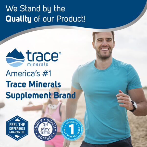 Frasco con suplemento calcio iónico Trace Minerals 59 ml