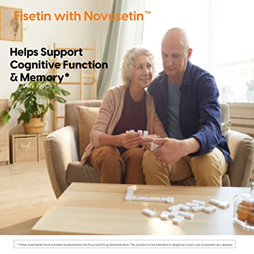 Frasco suplementario Fisetina sin gluten y soja