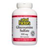 Frasco suplementario glucosamina natural factors 360 caps