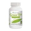 Frasco de suplemento Greens First con base en té verde y moringa