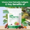 Version 1.0.0 Frasco suplemento natural VivoNu Saw Palmetto 8 en 1
