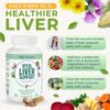 frasco suplemento Vital Liver Support ingredientes naturales