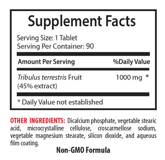 Suplemento energía natural Activity Power 90 tabletas tribulus
