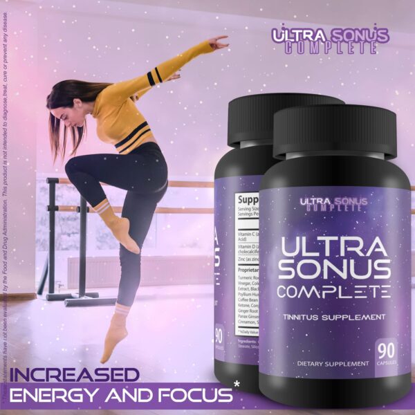 Version 1.0.0 Frasco Ultra Sonus con información nutricional