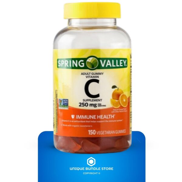 Version 1.0.0 Frasco con gomitas de vitamina C