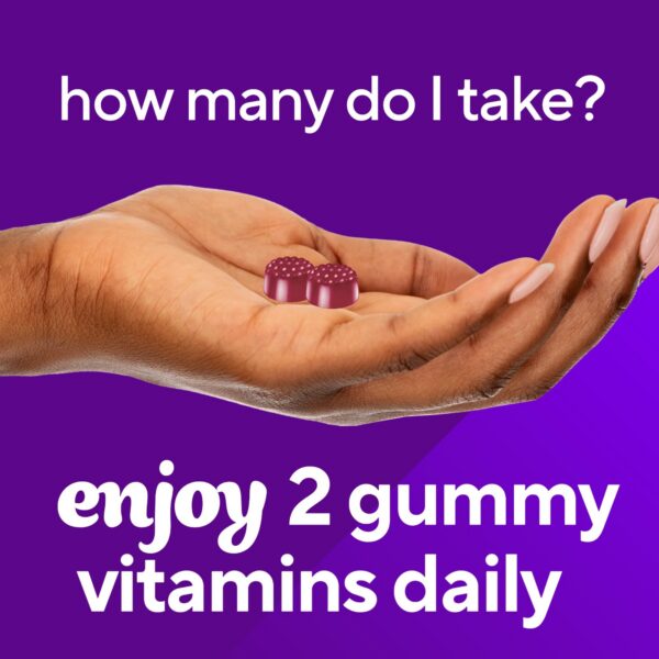 Frasco con vitaminas Vitafusion Biotina