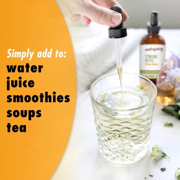 Version 1.0.0 Frascos extracto de ortiga con gotero 1 onza