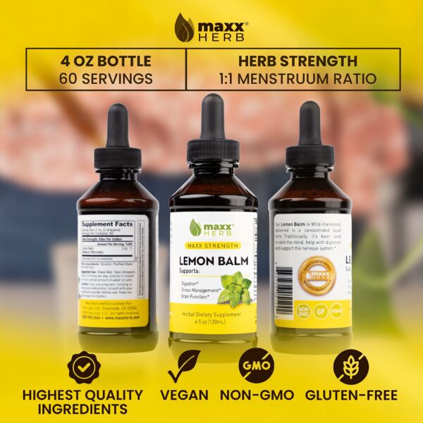 Frascos frontales extracto toronjil 4 pack