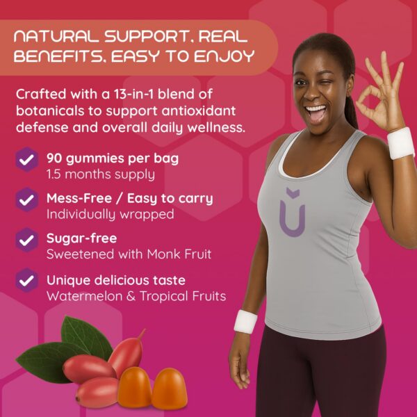 Version 1.0.0 Frascos Moogǔ Organics apilados